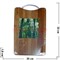 Доска разделочная кухоная 1 размер (бамбук) - фото 79983