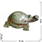 Черепаха 15-16 см, оникс (6 дюймов) - фото 80477