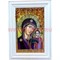 Картина из янтаря "Икона" в простой раме 10х14, лики в ассортименте - фото 80583