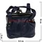 Кошелек-сумочка (А16) для мелочи кожаная - фото 81174