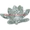 Кристалл "Лотос" прозрачный белый 7 см (XH3-1) - фото 81183