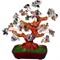 Дерево счастья "самоцветы" большое 28 см - фото 81310