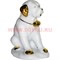 Белый фарфор Собака Сербернар 12 см (60 шт/кор) символ 2018 года - фото 81714