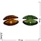 Кристалл «Жемчужина» цветная 7 см (цвета в ассортименте) - фото 82147