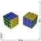 Игрушка Кубик 12 шт с буквами и цифрами цена за 12 шт - фото 82282