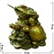 Нэцке, жаба с черепахами - фото 83144