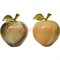 Яблоко из медового оникса 3 дюйма 7,5 см - фото 83363