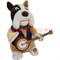Игрушка (1040) собака музыкальная с гитарой, 24 шт/кор - фото 83776