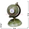 Часы из оникса "Глобус" 15см (2,5 дюйма) - фото 84188