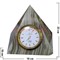 Часы из оникса "Пирамида" (4 дюйма) - фото 84412