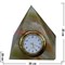 Часы из оникса "Пирамида" 12 см (5 дюймов) - фото 84417