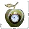 Часы из оникса "Яблоко" 9см (2,5 дюйма) - фото 84431