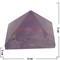 Пирамида из аметиста малая 3 см - фото 84492