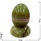 Яйцо на подставке из оникса 8 см, 12 шт\уп - фото 84911
