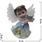 Ангелочек с крылышками  9,5 см, полистоун (KL-480) - фото 85175