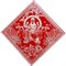 Денежная салфетка красная 17х17 см «Лакшми» цена за пару - фото 85991