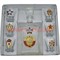 Подарочный набор "Награды СССР военные" графин и 6 рюмок, гладкий, в ассортименте - фото 87261