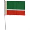 Флаг Чеченской Республики 16х24 см (12 шт/бл) - фото 87568