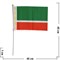 Флаг Чеченской Республики 30х45 см (12 шт/бл) - фото 87588