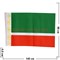 Флаг Чеченской Республики 90х145 см без древка (10 шт/бл) - фото 87676