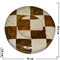 Пепельница из оникса шахматная 15,5 см (большая) - фото 89724