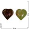 Сердца из оникса 7 см, цена за пару - фото 89826