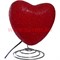 Светильник «сердце» красное - фото 90766