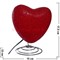 Светильник «сердце» красное - фото 90767