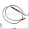 Шланг для кальяна со стеклянной трубкой силиконовый Magix 180 см (цвет металл) - фото 92325