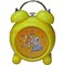 Часы будильник круглые кварцевые 3 цвета - фото 92756
