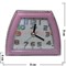 Часы будильник кварцевые трапеция - фото 92812