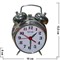 Часы будильник механические большие 13,5 см - фото 92849