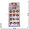 Наклейка на телефон "Покемон", большая, цвет красный, цена за 12 листов/уп - фото 93068