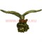 Орел с шаром, имитация бронзы - фото 93626
