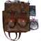 Набор "Волк" в сумочке: фляжка, зажигалка, раскладной стаканчик - фото 95372