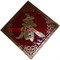 Салфетка денежная 33х33 см красная с иероглифами цена за 2 шт - фото 95622