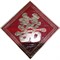 Салфетка денежная 33х33 см красная с иероглифами цена за 2 шт - фото 95624