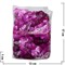 Пайетки "ракушки" фиолетовые цена за уп из 100 гр - фото 96015