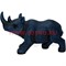 Носорог синий 9х14 см - фото 96999