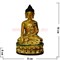 Будда из полистоуна (NS-710) 14 см под золото (64 шт/кор) - фото 97047