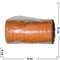 Флористическая лента оранжевая 50 м, цена за 12 штук - фото 97698