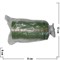 Флористическая лента светло-зеленая 50 м, цена за 12 штук - фото 97716