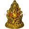 Фигурка буддийская металл под золото (NS-718) - фото 98100