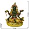 Шкатулка «фигурка буддийская» Зеленая Тара металл - фото 98229