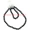 Набор 3в1 "Бусы, браслет, серьги" из черного агата (10 мм) - фото 98260