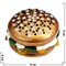 Шкатулка "Бургер" со стразами - фото 99746